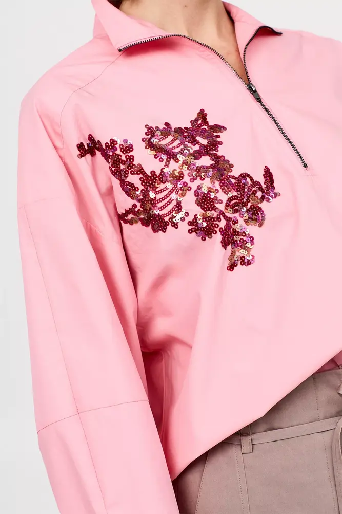 CKS Blouse || Silva || Pink Bright