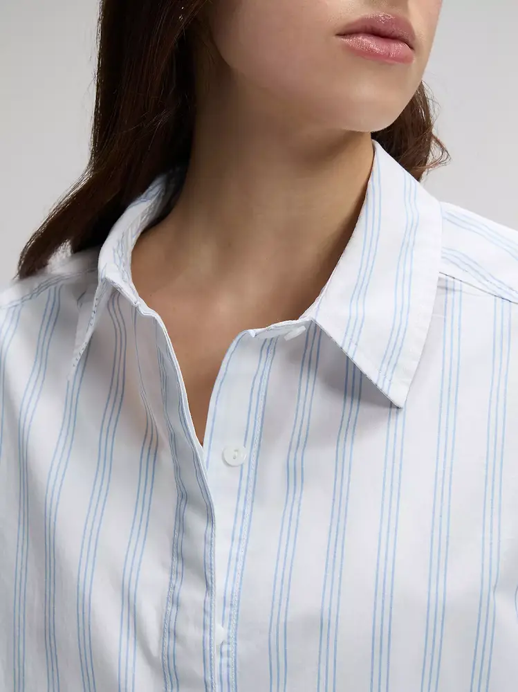 LEE Blouse || Cuffed shirt || Halogene Stripe