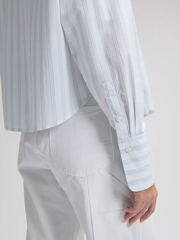 LEE Blouse || Cuffed shirt || Halogene Stripe