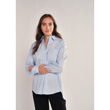 SIMPLE the Brand Blouse || Lilly || Ice Blue Stripe