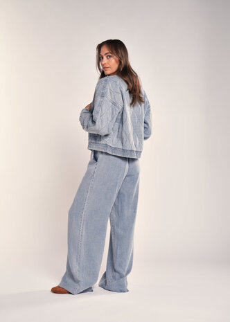 SIMPLE the Brand Pantalon || Darren || Sun Faded Blue