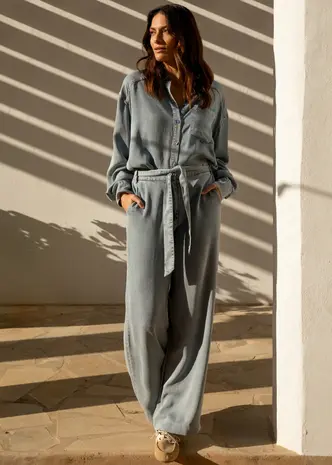 SIMPLE the Brand Pantalon || Darren || Sun Faded Blue