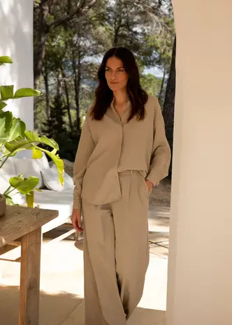 SIMPLE the Brand Pantalon || Iris ||  Stone