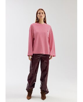 Harper & Yve Top || Tommy LS || Vintage Pink