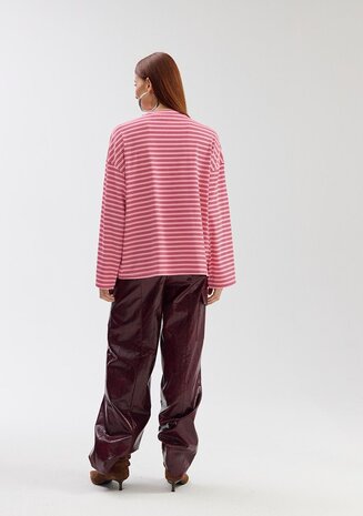 Harper & Yve Top || Tommy LS || Vintage Pink