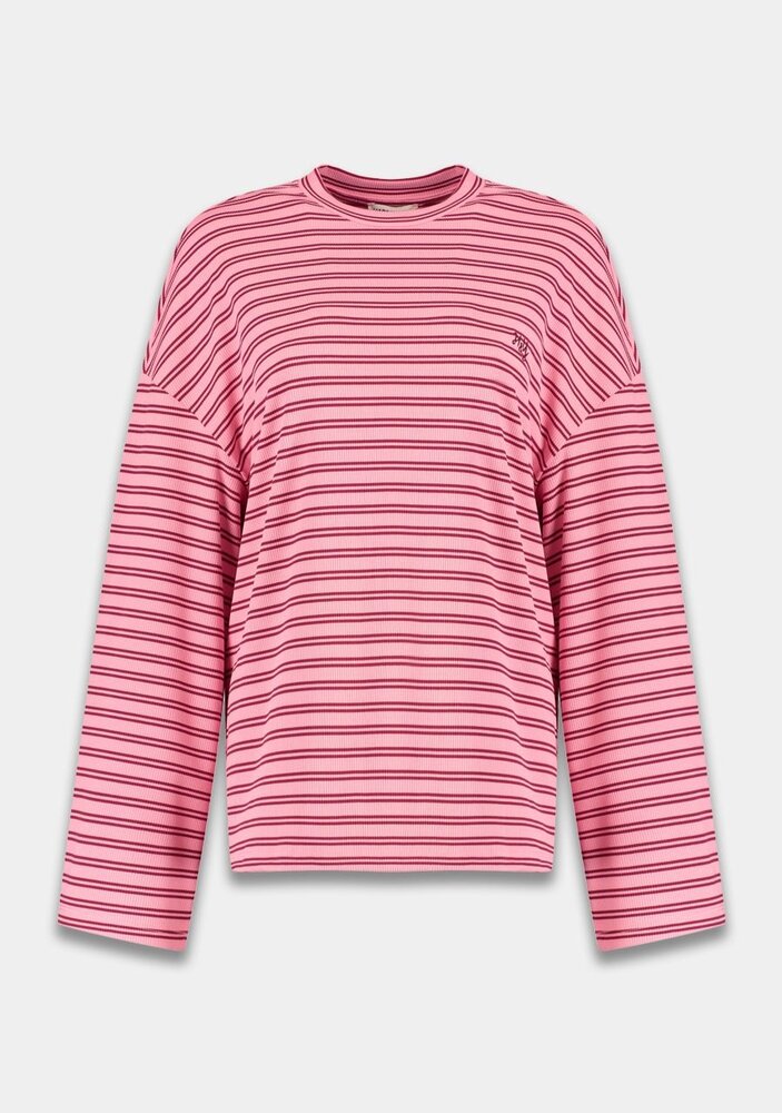 Harper & Yve Top || Tommy LS || Vintage Pink