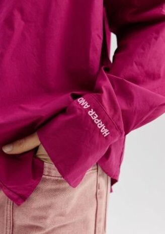 Harper & Yve Blouse || Yelena ls || Sangria