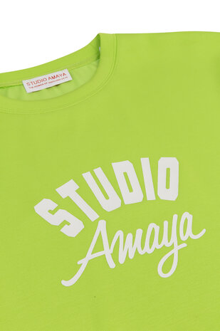 Studio Amaya Sweater || Betty || Lime