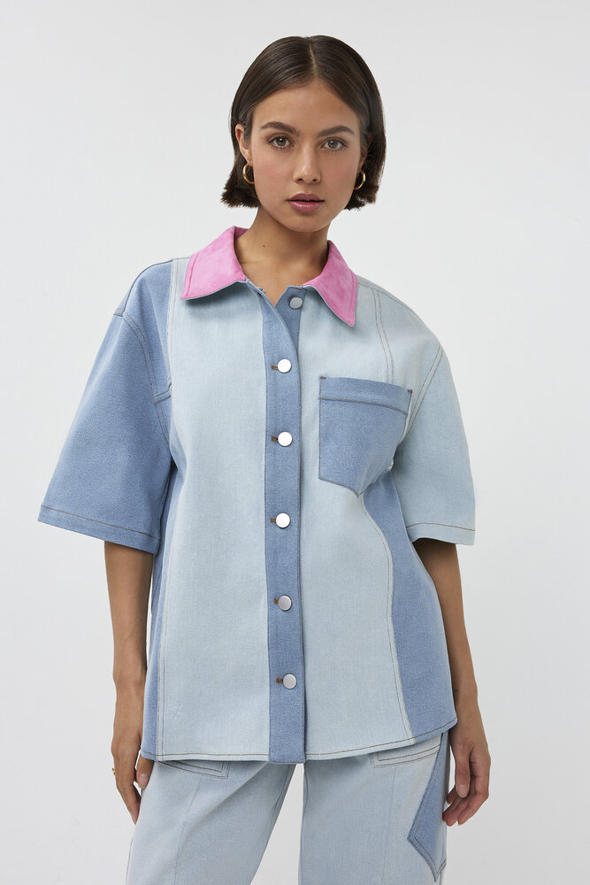 Studio Amaya Blouse || Indy || Blue