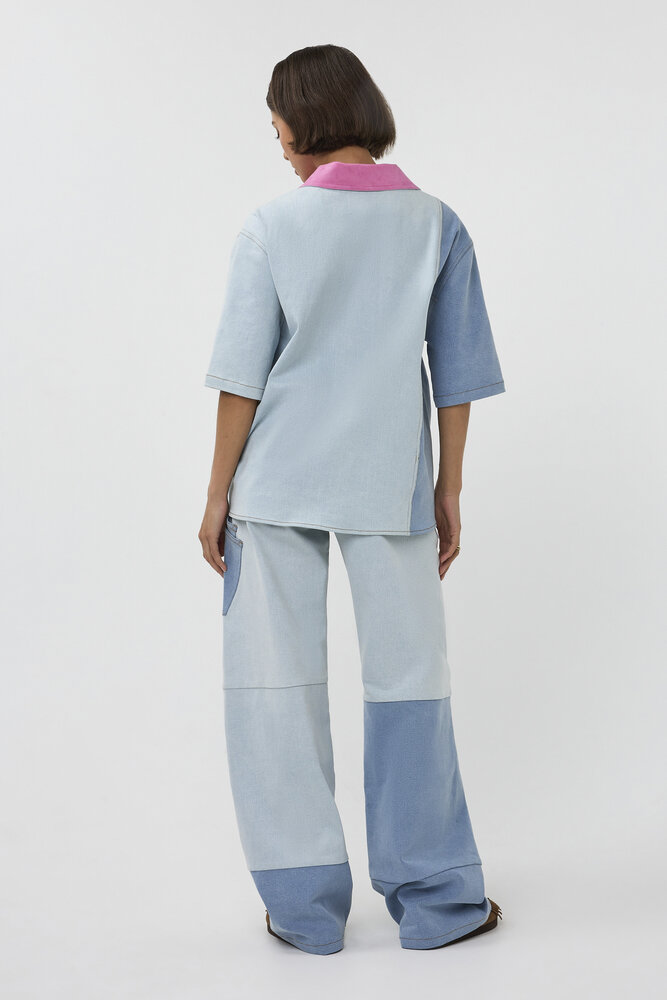 Studio Amaya Blouse || Indy || Blue