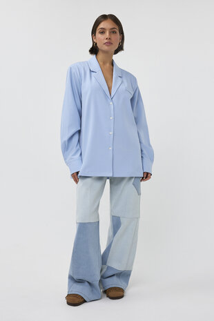 Studio Amaya Blouse || Noomi || Light Blue