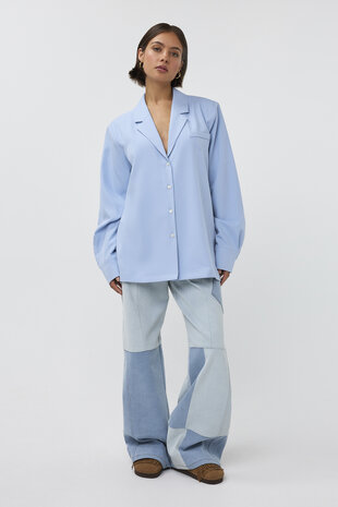 Studio Amaya Blouse || Noomi || Light Blue