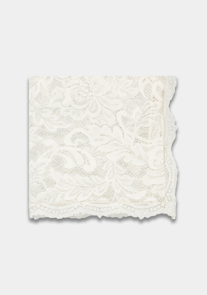 Harper & Yve Sjaal || Lace Scarf || Ecru