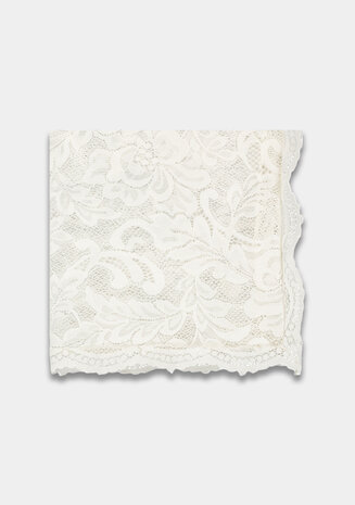 Harper & Yve Sjaal || Lace Scarf || Ecru