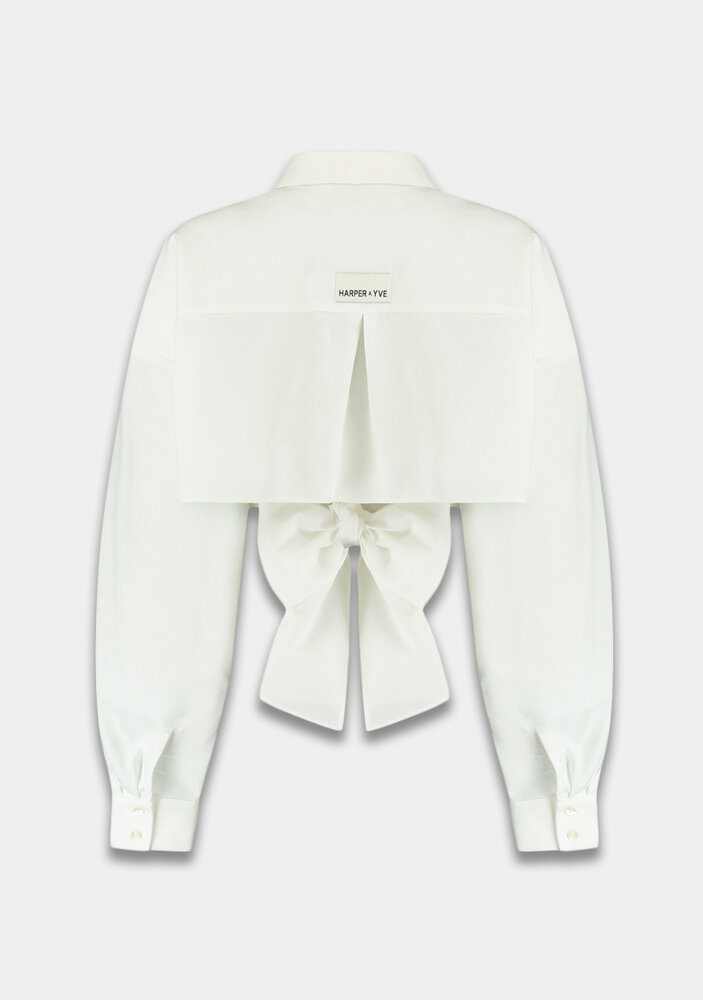 Harper & Yve Blouse || Femke -lS || Ecru