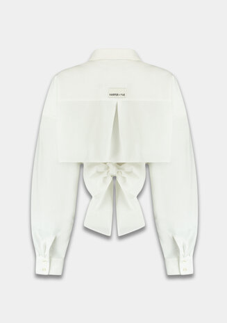Harper & Yve Blouse || Femke -lS || Ecru
