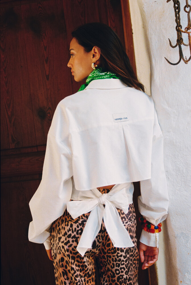 Harper & Yve Blouse || Femke -lS || Ecru