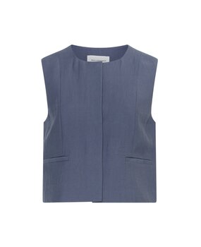 MSCH Copenhagen Gilet || Frode waistcoat || Vintage Indigo