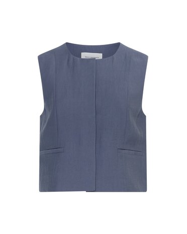 MSCH Copenhagen Gilet || Frode waistcoat || Vintage Indigo