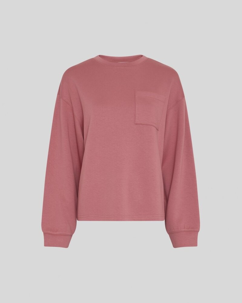 MSCH Copenhagen Sweater || Illiana Ima Q Sweatshirt || Faded Rose