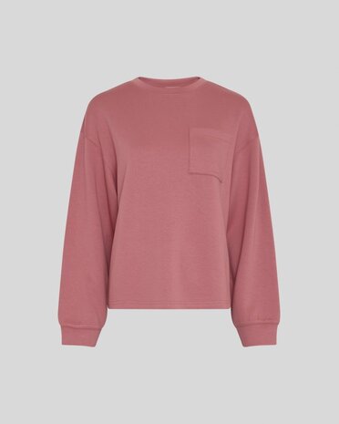 MSCH Copenhagen Sweater || Illiana Ima Q Sweatshirt || Faded Rose