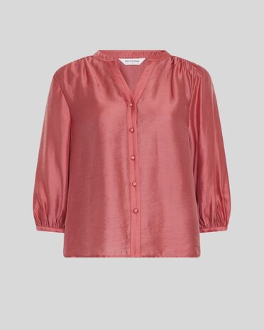 MSCH Copenhagen Blouse || Ramona Rikkelia 3/4 Shirt || Faded rose