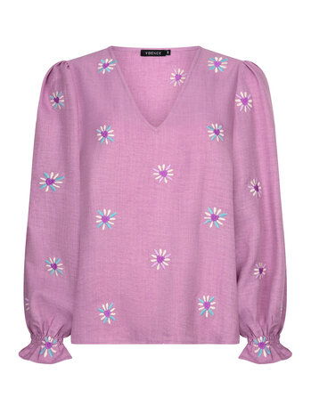YDENCE Blouse || Philou || Violet