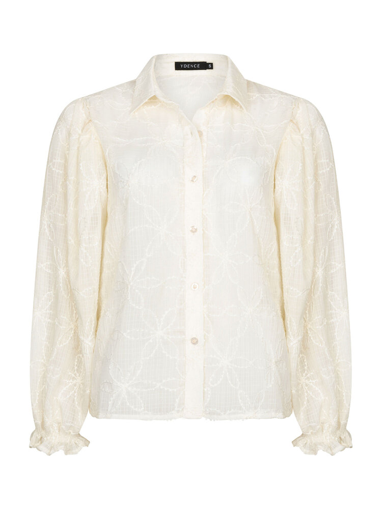 YDENCE Blouse || Isamae || Ecru YDENCE Blouse || Isamae || Ecru