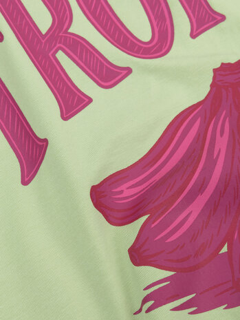 YDENCE T-shirt  | Tropical || Soft Green