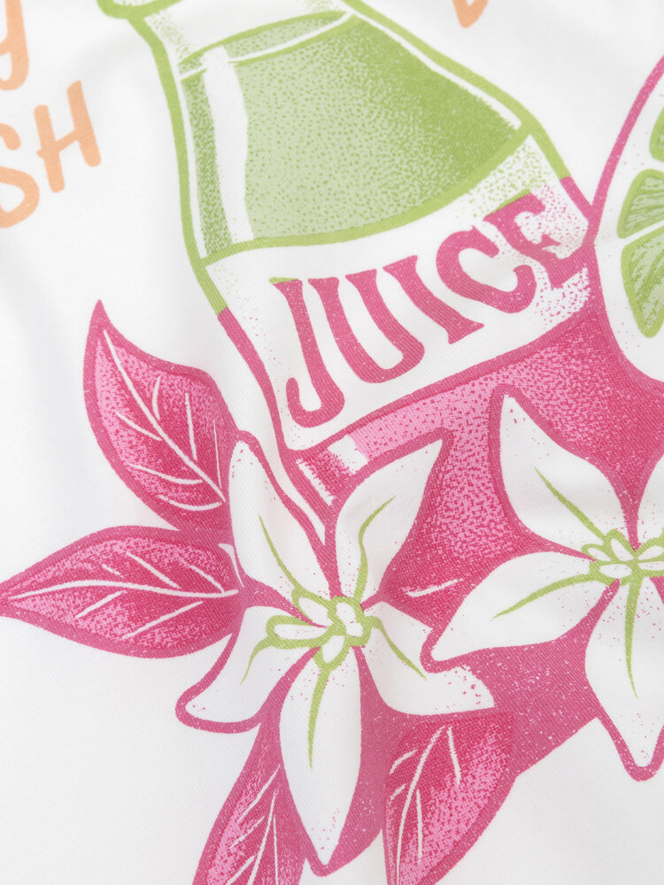 YDENCE T-shirt || Juicy Bottle || Coral Pink