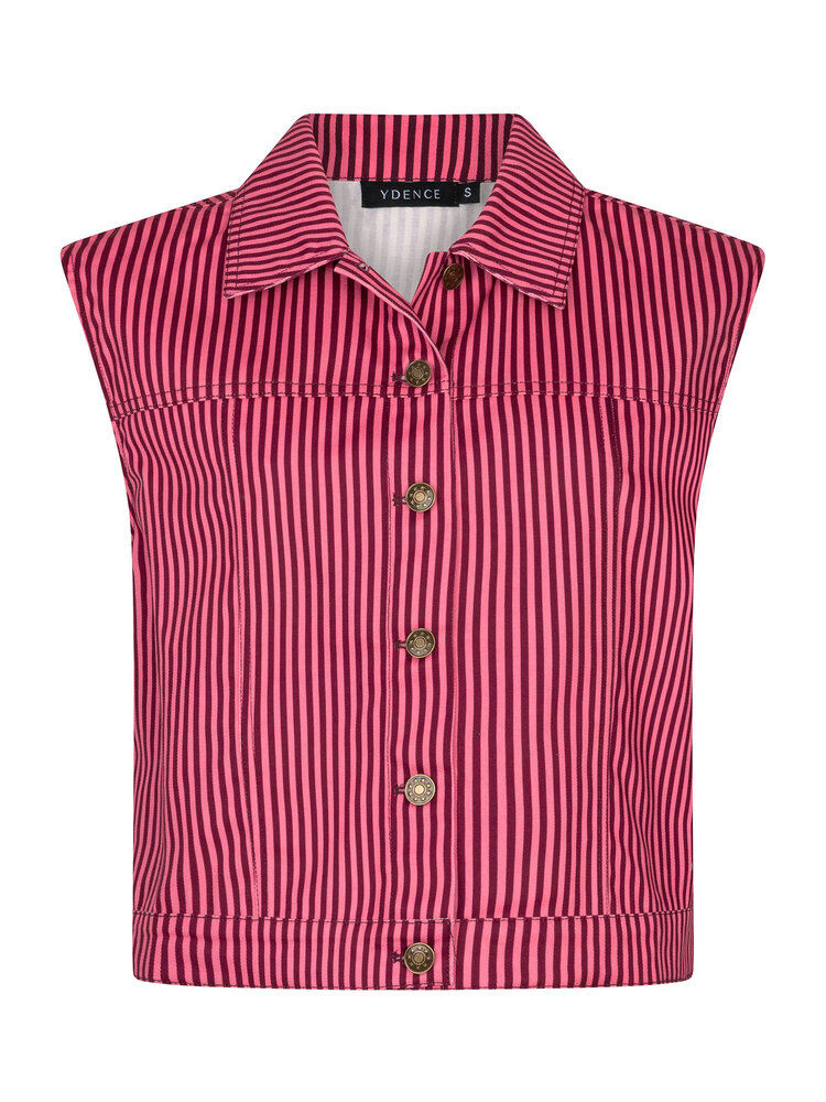 YDENCE Gilet || Marit || Coral Pink