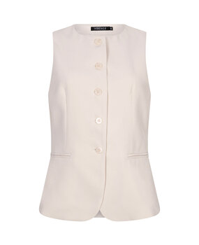 YDENCE Gilet || Fabienne || Off White