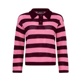 YDENCE Trui || Agnes || Burgundy Pink