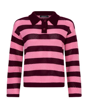 YDENCE Trui || Agnes || Burgundy Pink