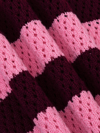 YDENCE Trui || Agnes || Burgundy Pink