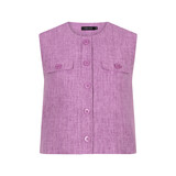 YDENCE Gilet || Amanda || Purple Melange