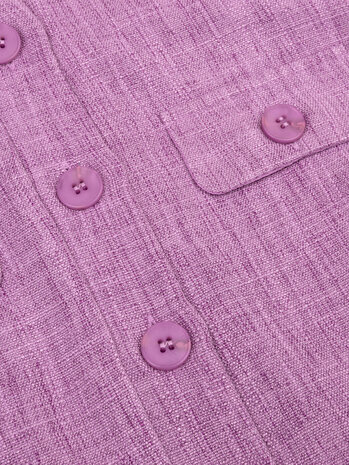 YDENCE Gilet || Amanda || Purple Melange