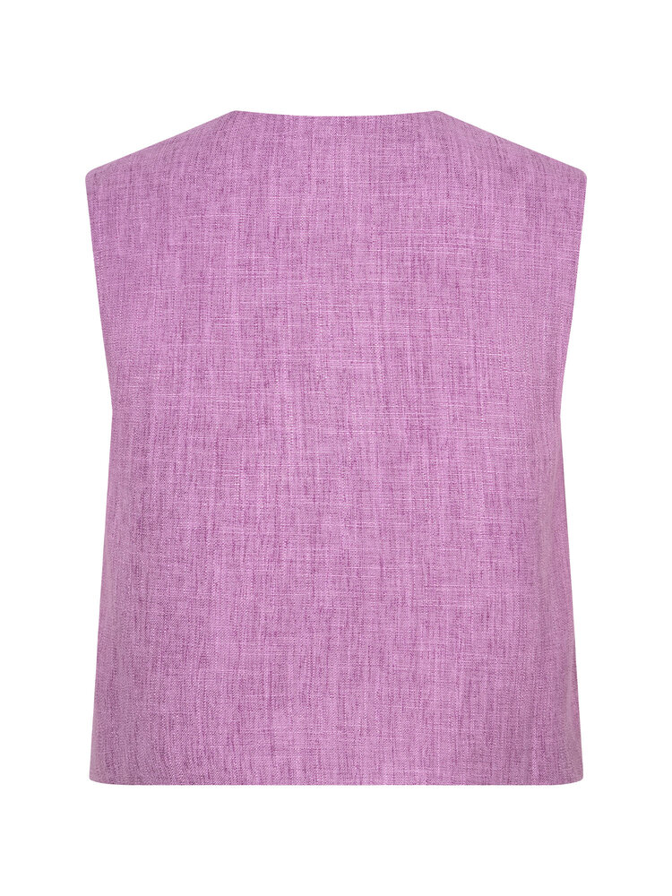 YDENCE Gilet || Amanda || Purple Melange