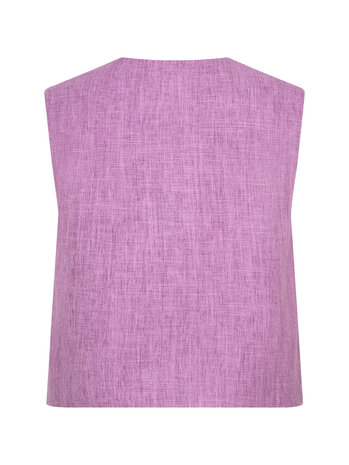 YDENCE Gilet || Amanda || Purple Melange