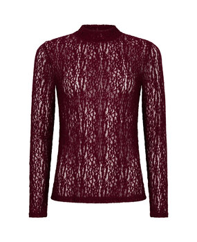 YDENCE Top || Roberta || Burgundy