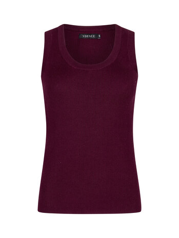 YDENCE Top || Keely || Burgundy YDENCE Top || Keely || Burgundy