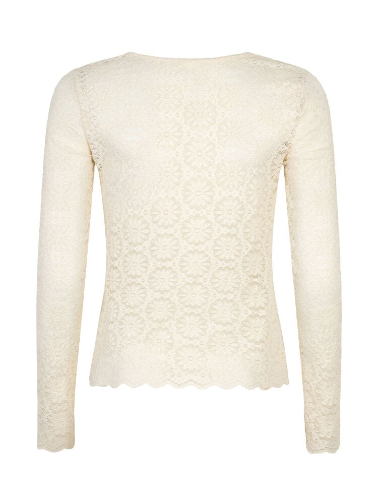 YDENCE Top || Loiza || Ecru