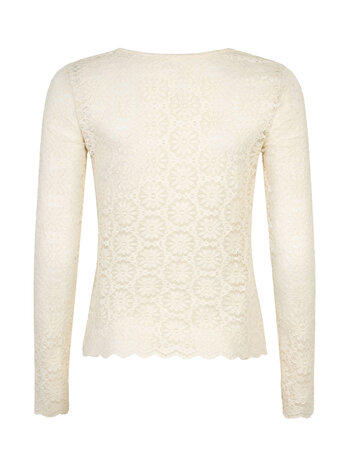 YDENCE Top || Loiza || Ecru