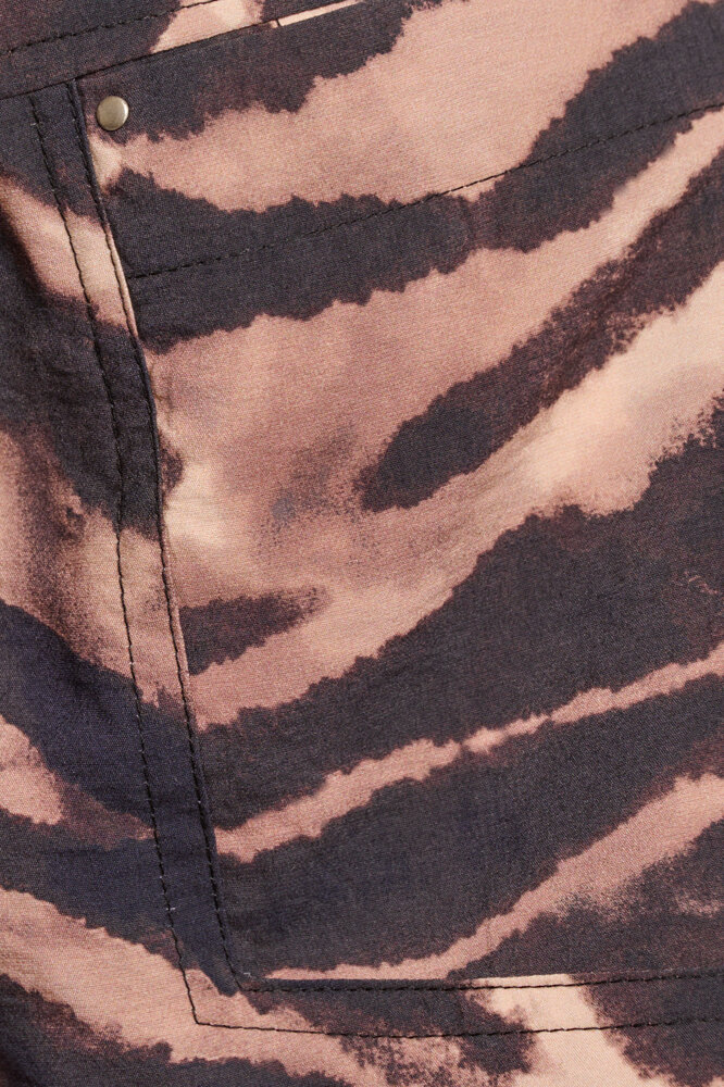 Rino&Pelle Blouse || Auda || Brown Zebra