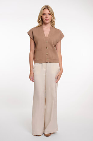 Rino&Pelle Vest || Hagi || Rosy Brown