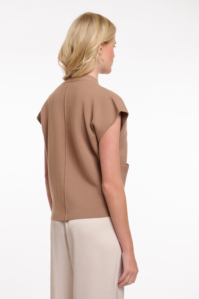 Rino&Pelle Vest || Hagi || Rosy Brown