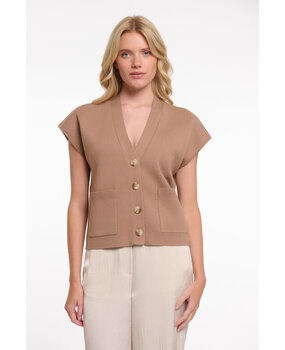 Rino&Pelle Vest || Hagi || Rosy Brown