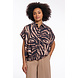 Rino&Pelle Blouse || Imela || Brown Zebra