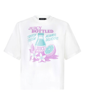 YDENCE T-shirt || Juicy Bottle || Coral Pink