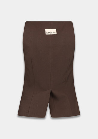 Harper & Yve Gilet || Rey - GI || Saddle Brown